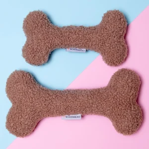 Funny Bone Fleece Squeaky Dog Toy (Made in the USA)