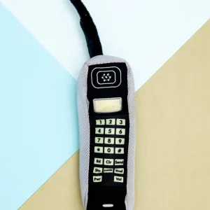 90s Classic Brick Phone Squeaky Plush Toy (FINAL SALE)