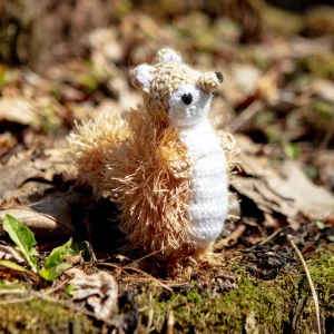 Fuzzy Squirrel Dog Toy