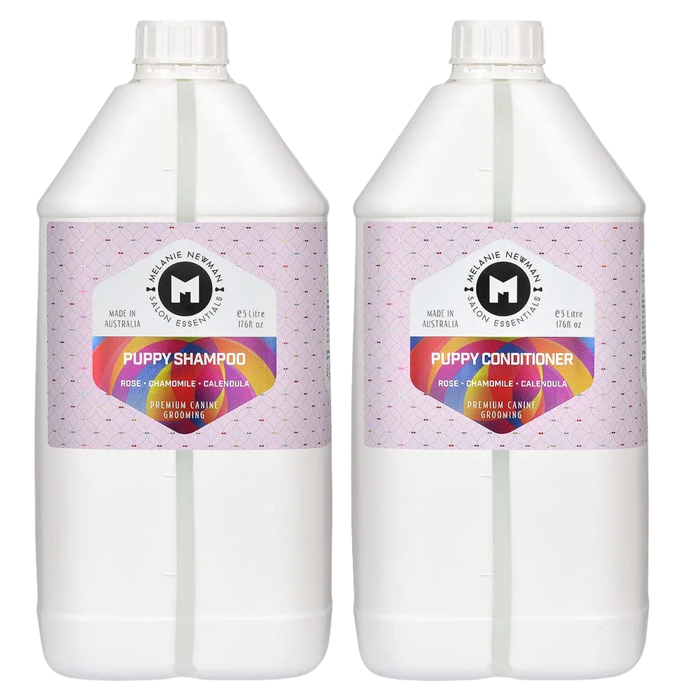 Puppy Shampoo and Conditioner 5L by Melanie Newman