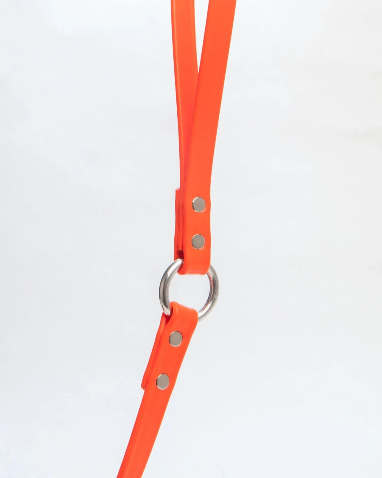 Traffic Leash in Neon Orange - 2' (Made in the USA) - Image 2