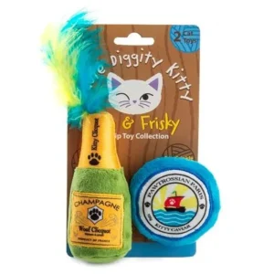 Kitty Clicquot Catnip Toy (2-Pack)