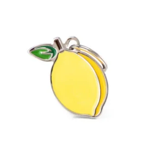 Lemon Dog Custom Pet ID Tag