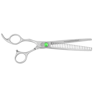7" 24T Straight Left-Handed Chunker Shears by PetStore.Direct