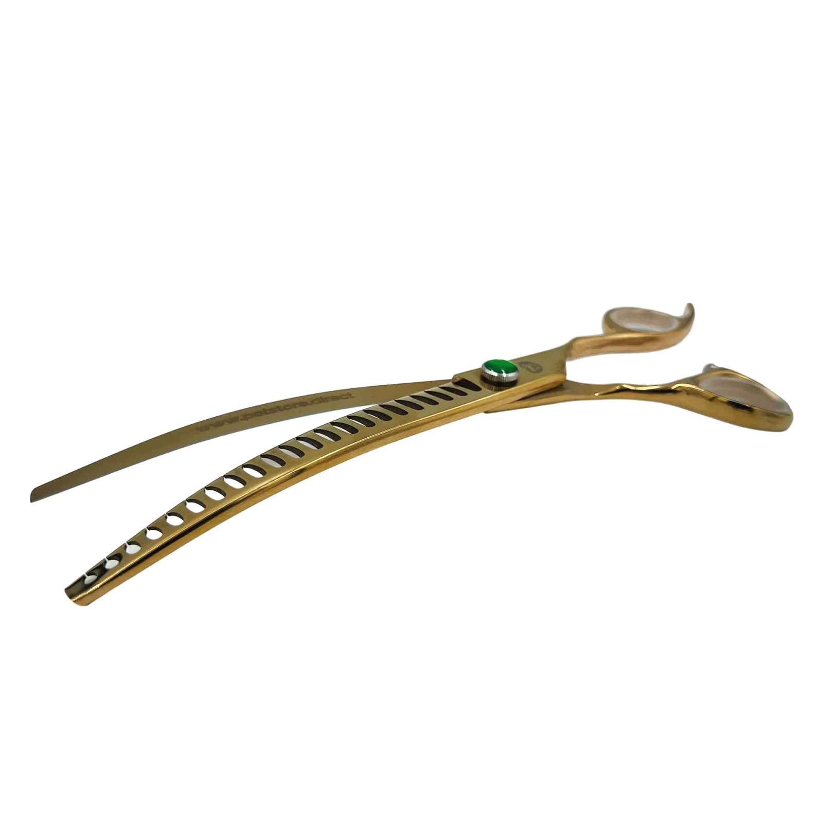 8" 22T Curved Rose Gold Chunker by PetStore.Direct