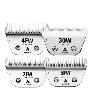 CeramicEdge Wide Blade Set of 4 by Andis