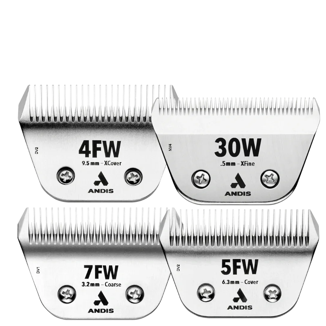 CeramicEdge Wide Blade Set of 4 by Andis