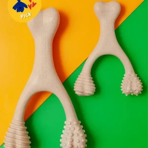 TOUGH All Natural Eco-Friendly Dog Chew Toy (Beef Flavor - Hard)