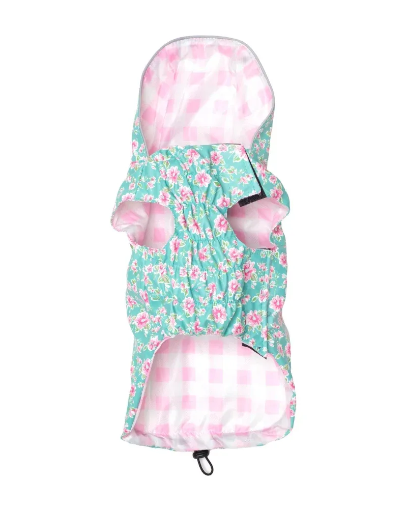 London Dog Raincoat in Teal (FINAL SALE) - Image 2
