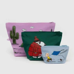 Go Pouch Set in Peanuts