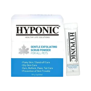 Gentle Exfoliating Scrub Powder for all pets 100g (2g X 50pack) by Hyponic
