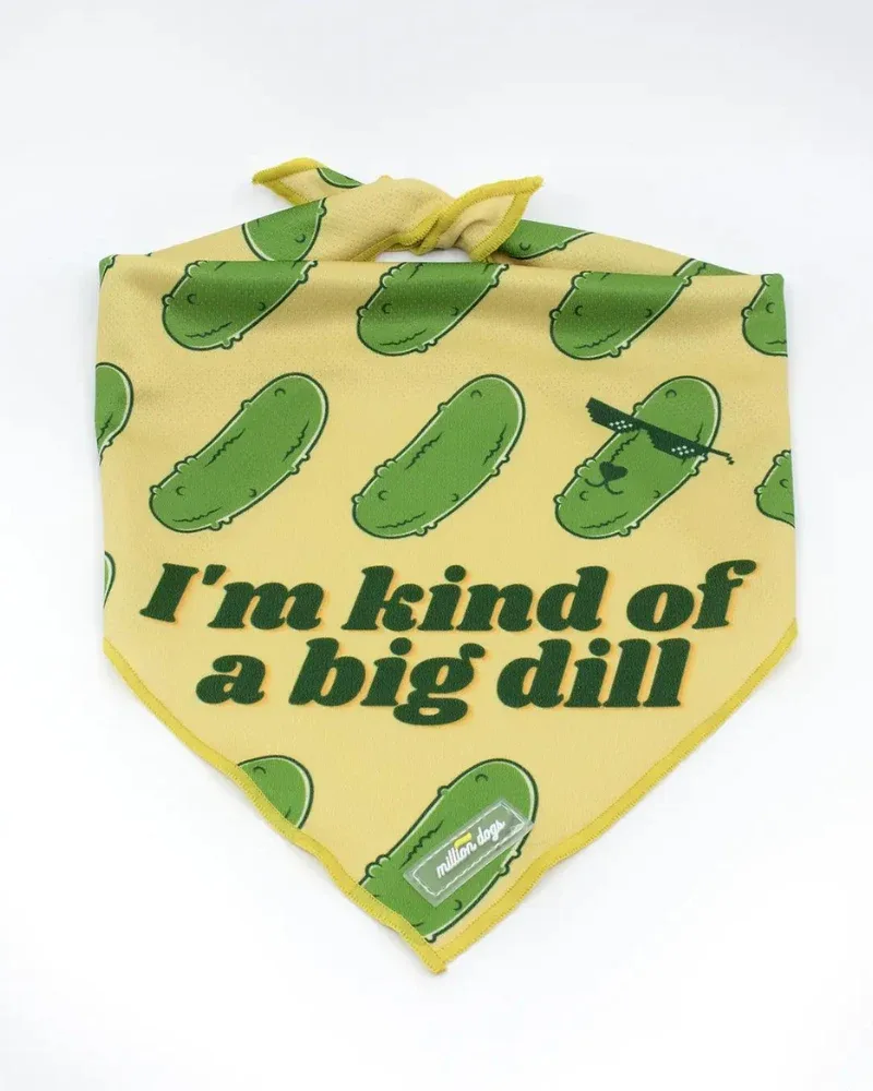 Big Dill Cooling Dog Bandana (Made in the USA) (CLEARANCE)