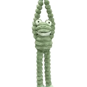 Flippy the Funny Frog Squeaky Plush Dog Toy (36")