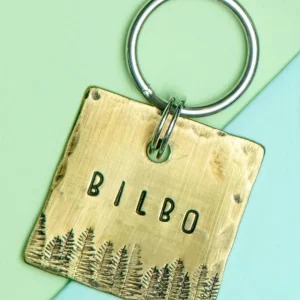 Aspen Custom Dog ID Tag (Custom/Drop-Ship) (Made in the USA)