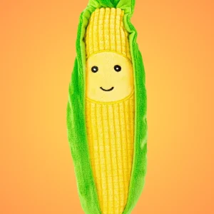 Maize Squeaky Plush Dog Toy