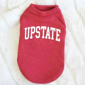 Upstate Dog Sweatshirt in Red