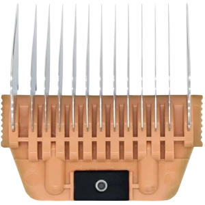 A Series Wide 13mm 1/2" Metal Comb by Joyzze