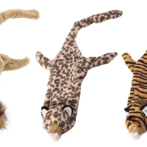 Skinneeez Jungle Series Dog Toy Jungle Cat Assorted Mini