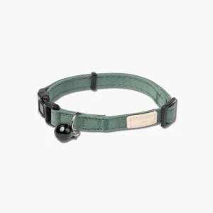 Soft Cat Collar in Myrtle Green