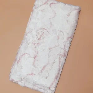 Frosted Rosewater Plush Dog Blanket