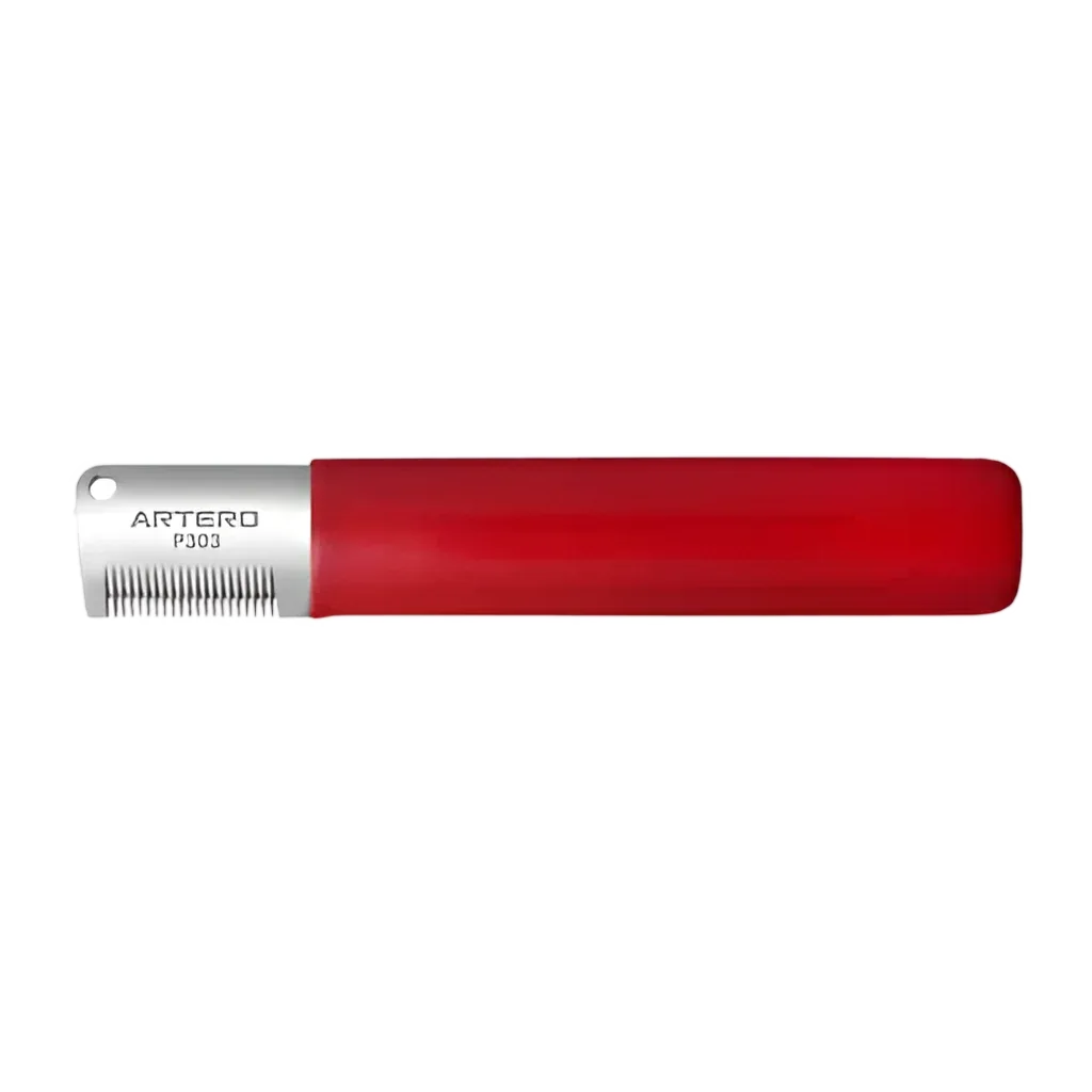 Fine Red Left-Handed Stripping Knife by Artero