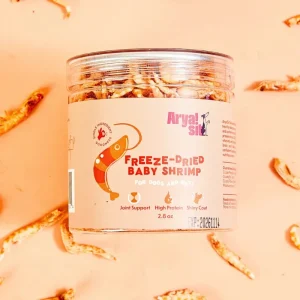 Freeze-Dried Baby Shrimp Treat for Dogs & Cats
