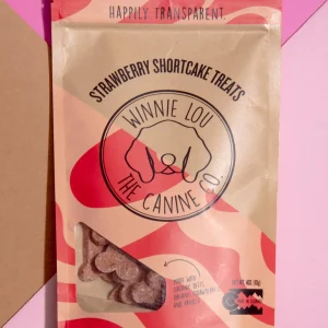Strawberry Shortcake Dog Treats