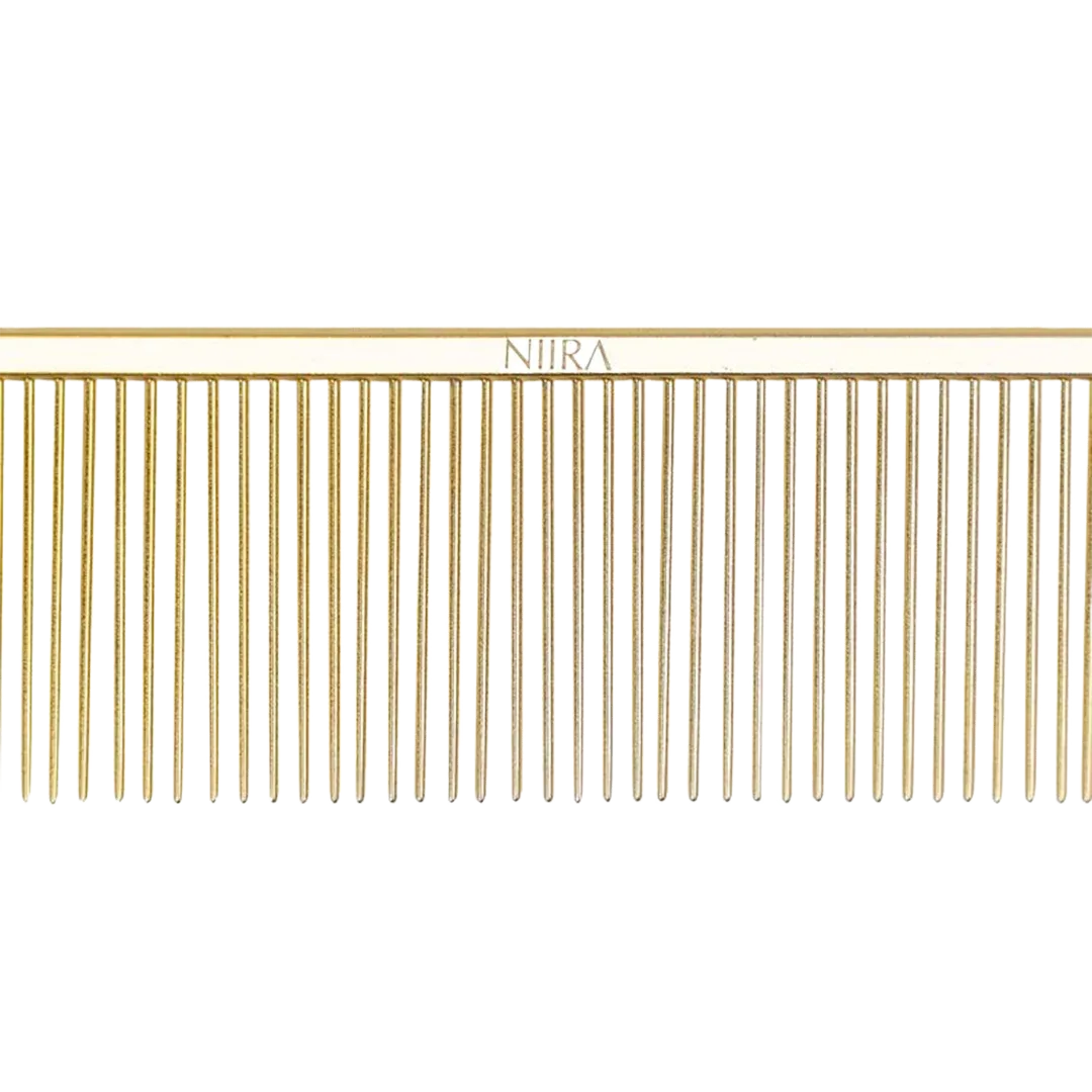 Niira 9" Koda Finishing Comb Gold by Irina Pinkusevich - Image 2
