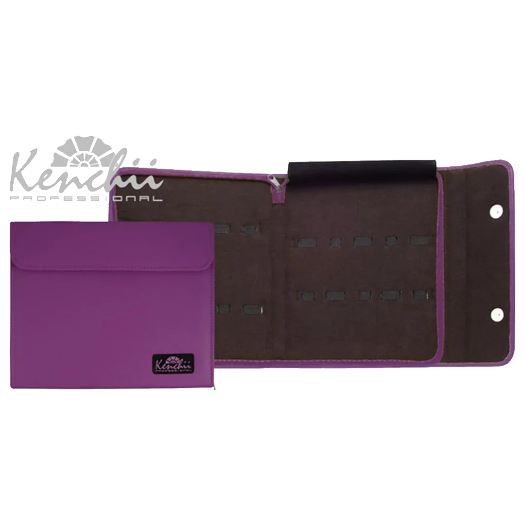 Faux Leather 10-Shear Case Purple by Kenchii