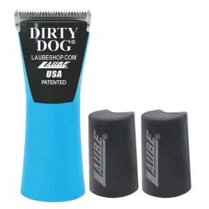 Dirty Dog Cordless 2 Speed Clipper Blue with Two Batteries by Laube