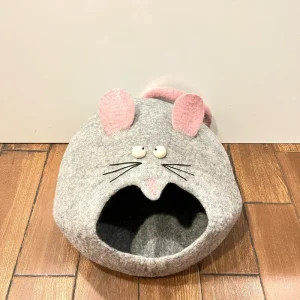 Mouse Cat Cocoon Bed (FINAL SALE)