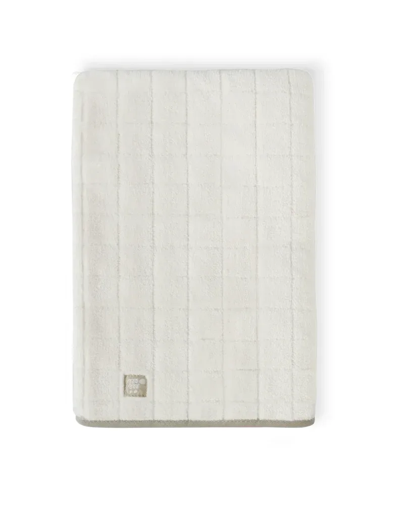 Baby Fleece Microfiber Dog Towel in Cream - Image 2