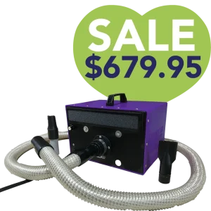 EZ-DRY III Variable Speed Force Dryer Purple by EZ-Groom