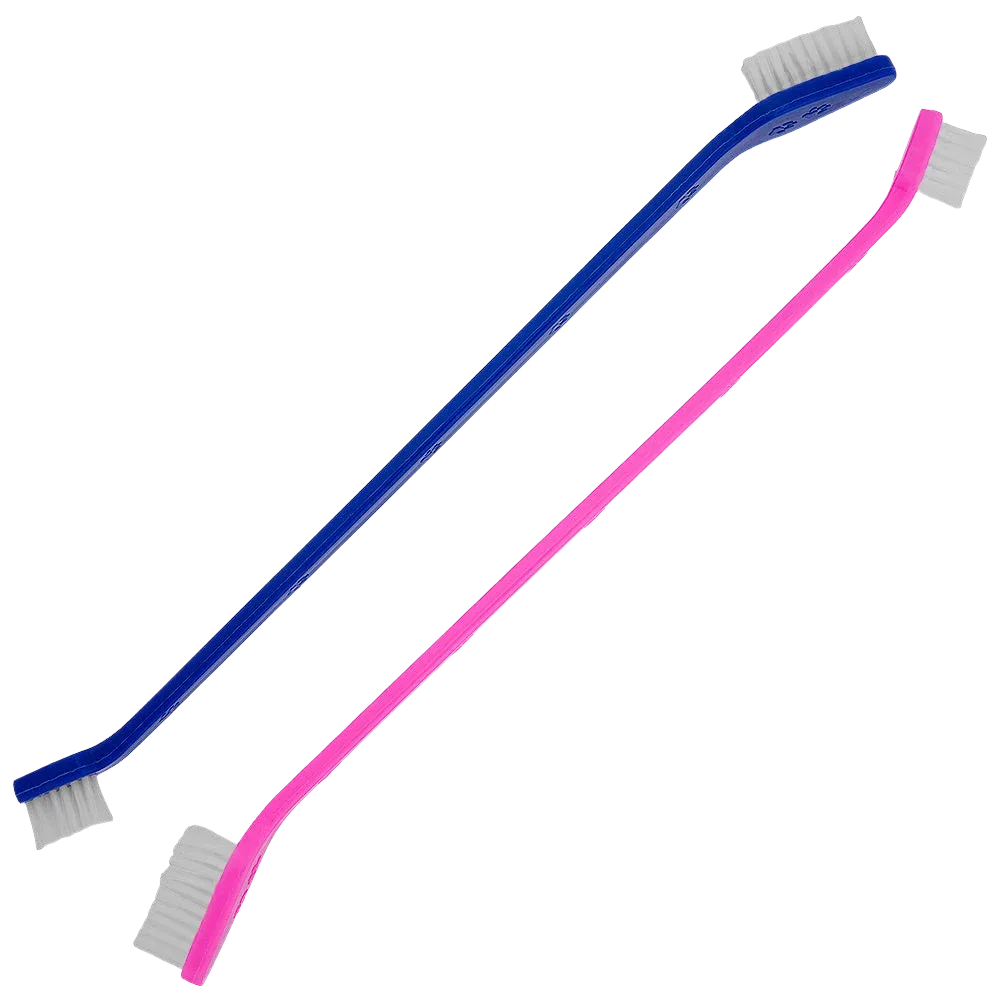 Dual-end Tooth Brushes 50 Count Pink/Blue by PetStore.Direct - Image 2
