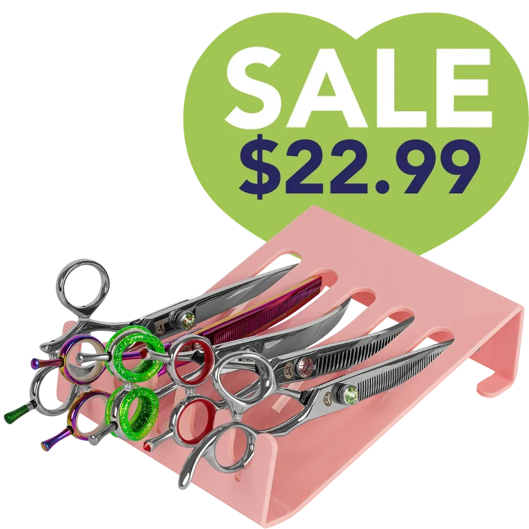 5 Scissor Holder Drawer and Table Light Pink by PetStore.Direct