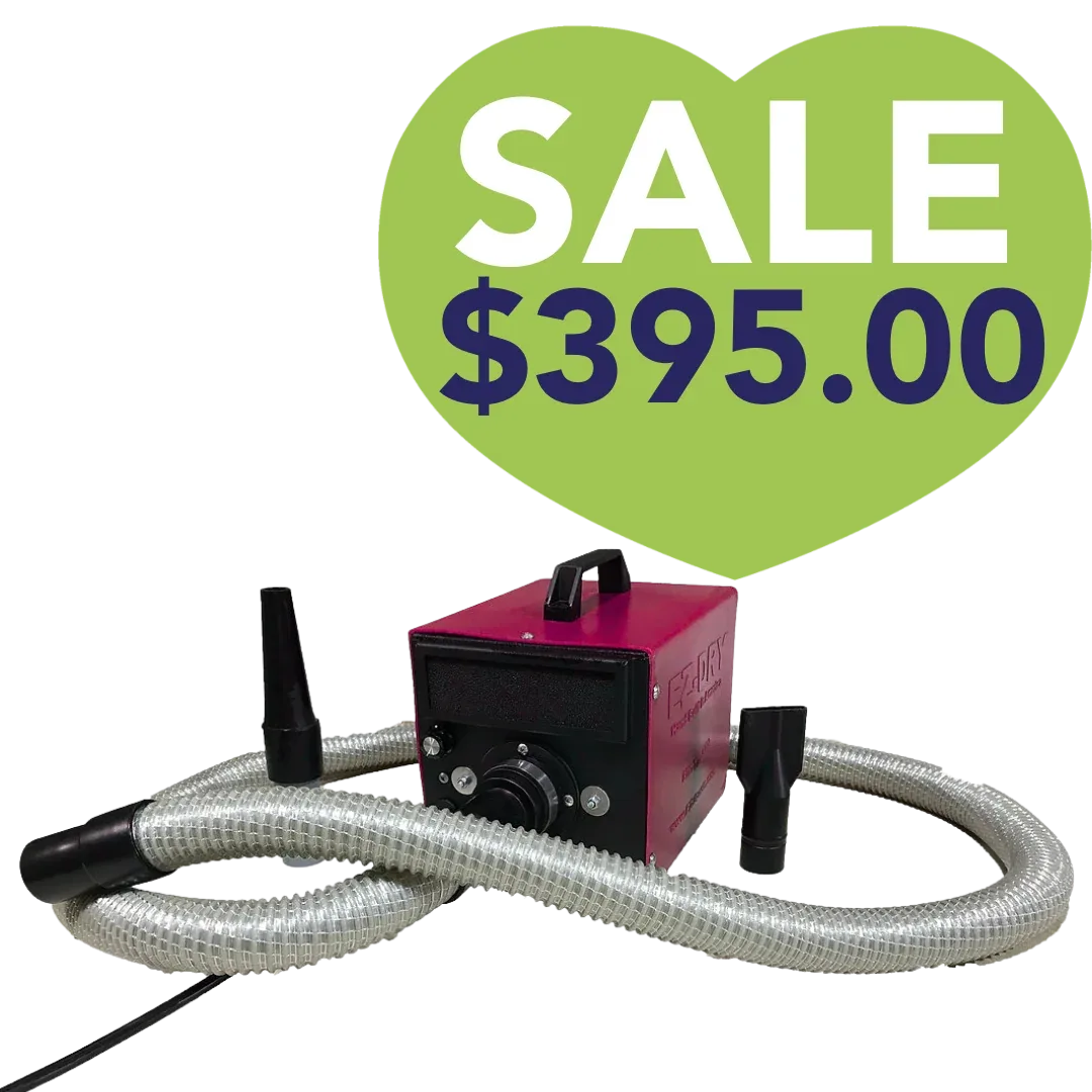 EZ-DRY I Variable Speed Force Dryer Pink by EZ-Groom