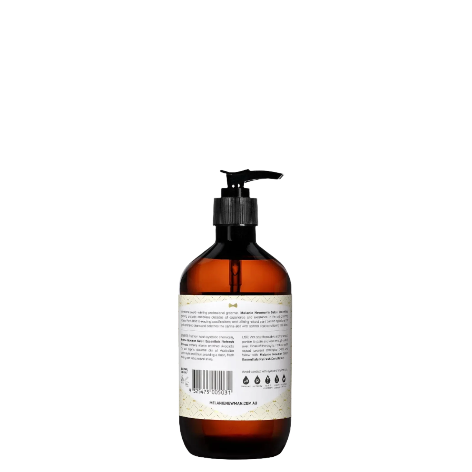 Refresh Shampoo 500ml by Melanie Newman - Image 2