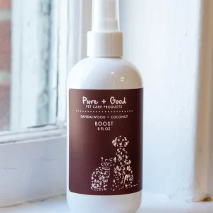 Sandalwood + Coconut Boost Dog Spray (8oz)