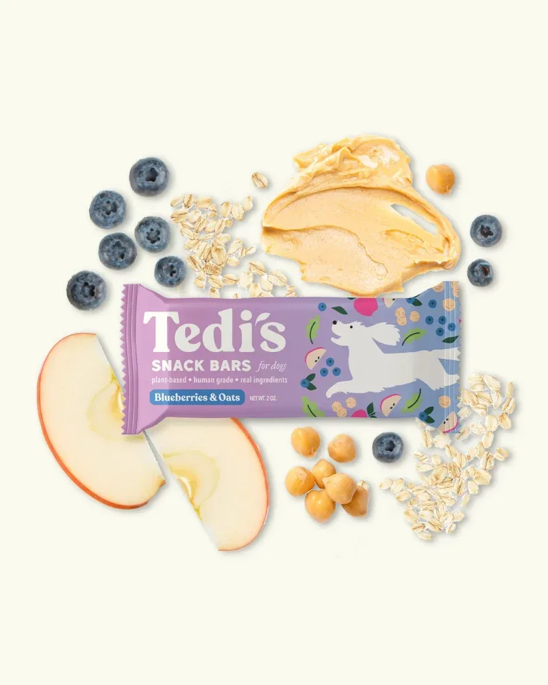 Blueberry & Oat Snack Bar Dog Treat - Image 2