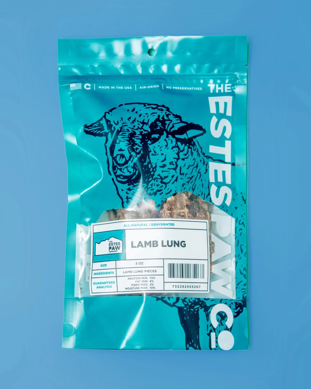 Lamb Lung Dog Treats
