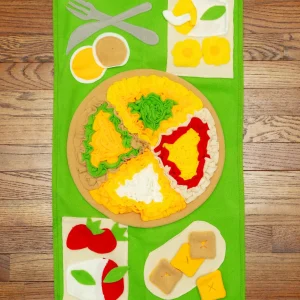 Pizza Party Dog Snuffle Mat