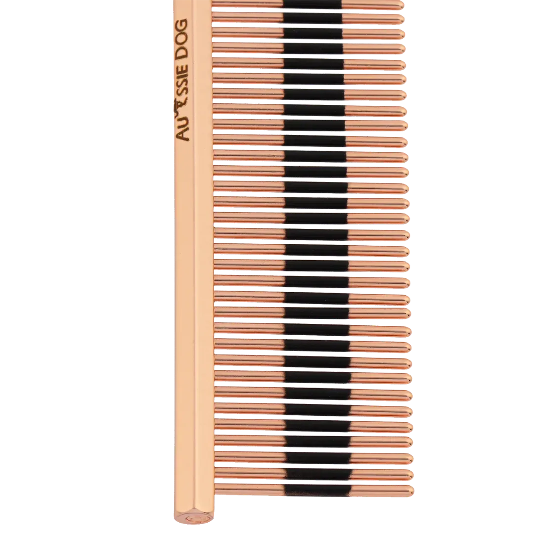 Rat Tail Fine Ionic Strip Comb by Aussie Dog - Image 2