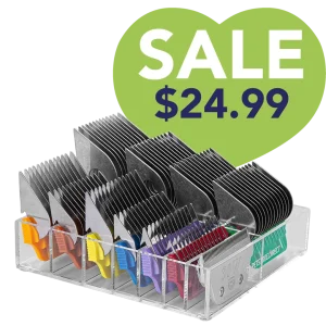 Wide Blades/Combs Guard Holder 11 Clear by PetStore.Direct
