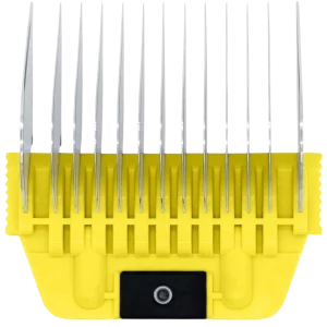 A Series Wide 16mm 5/8" Metal Comb by Joyzze