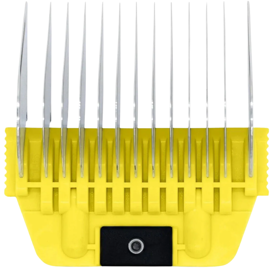 A Series Wide 16mm 5/8" Metal Comb by Joyzze