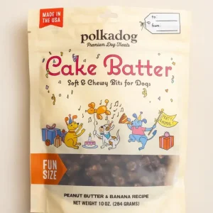 Cake Batter PB & Banana Soft Dog Treats