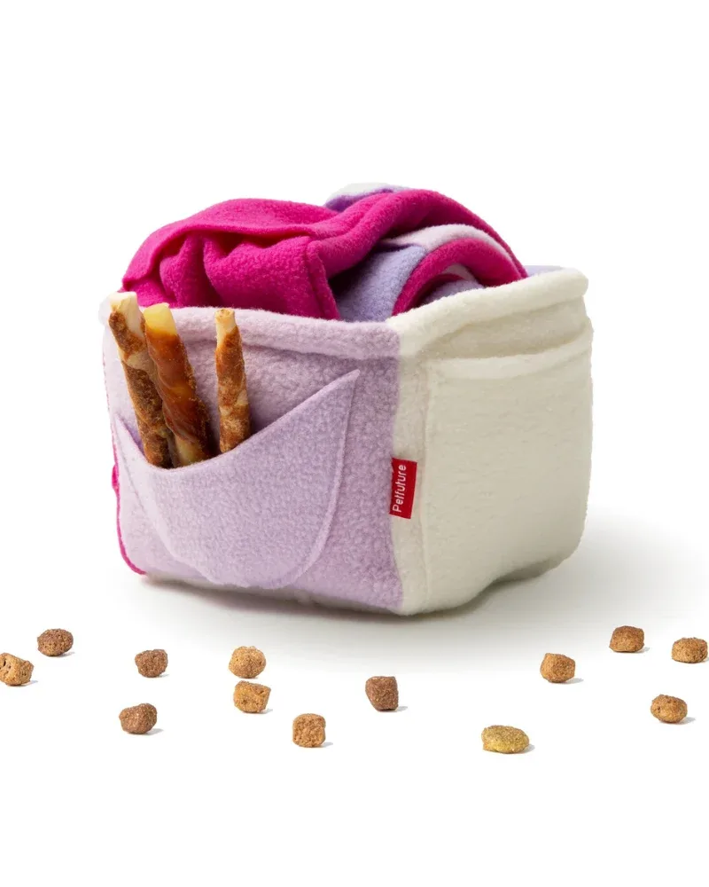 Snuffle Cube Soft Dog Toy - Image 2