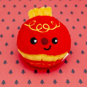 Happy Woofmas Ornament Dog Ball Toy