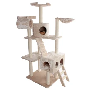 Majestic Pet 73-in Casita Cat Tree, Tan