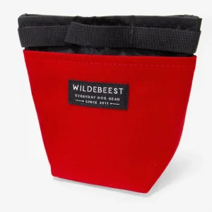 Alamo Dog Treat Pouch in Red